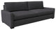 Nativa Interiors Revolution 95" Sofa, Charcoal, Depth: Deep Plush