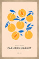 "Paris Farmers Market" Framed Painting Print, 12x18
