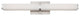 Modern Forms Vogue LED Bath and Wall Light, Brushed Nickel, 27"