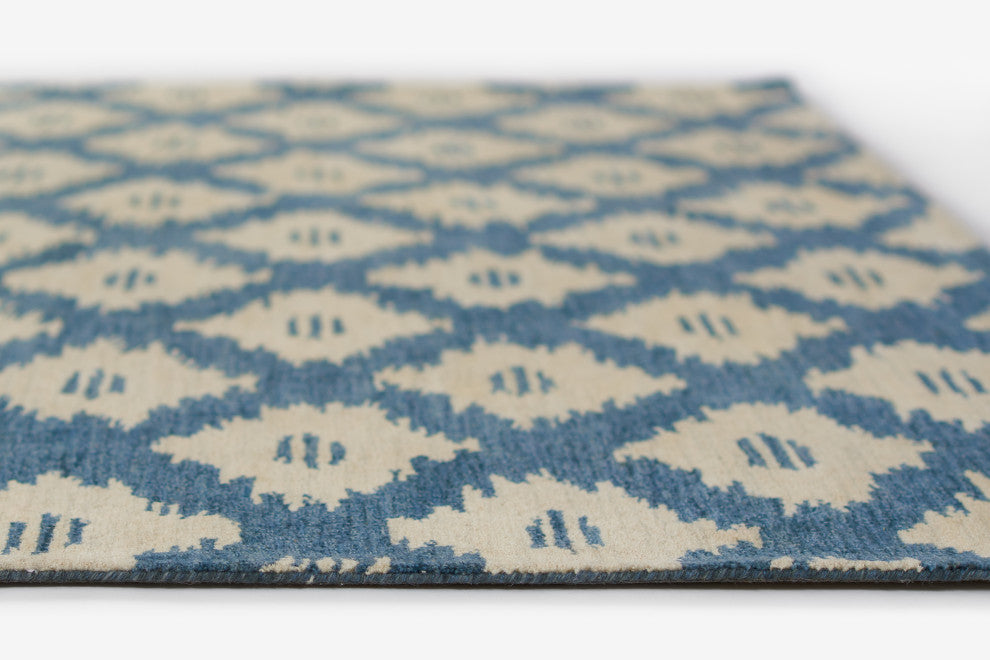 Momeni Leiden Hand Tufted Wool Slate Area Rug 3'6" X 5'6"