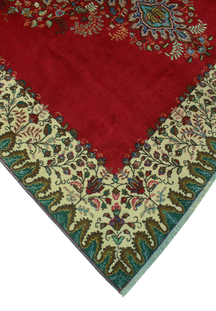 Fine Vintage Distressed Gayla Red Rug