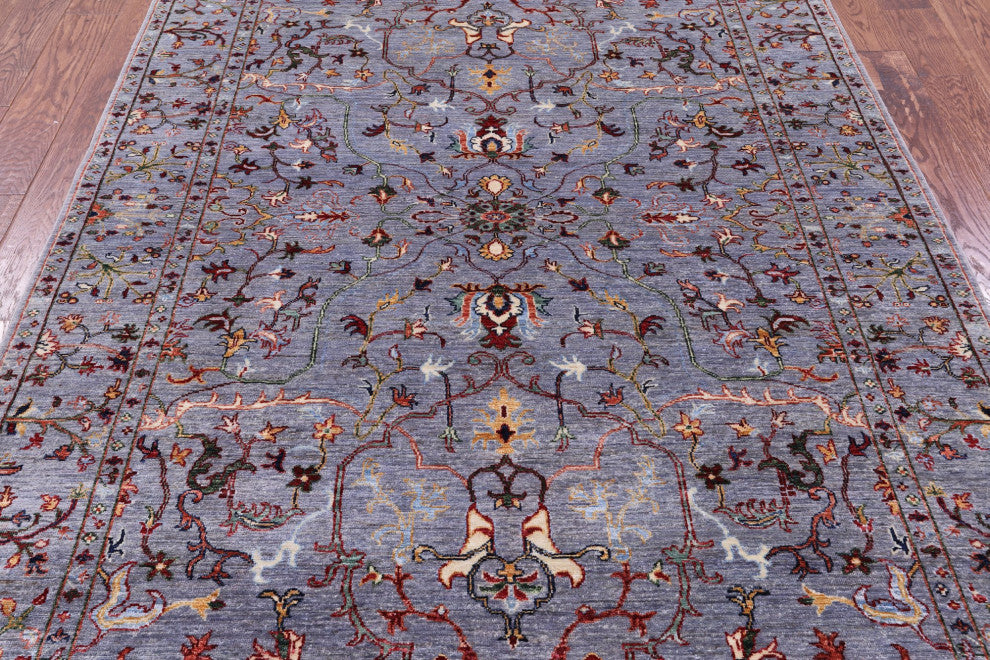 Persian Tabriz Handmade Wool Rug 5' 8" X 7' 10" - Q12758
