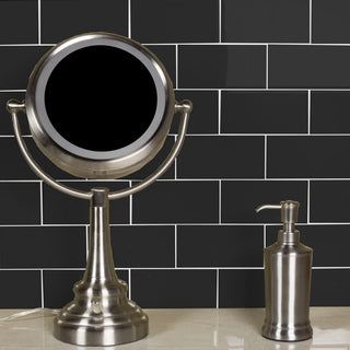 Metro 3"x6" Glass Subway Tile,Glossy Black, Piece