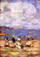 Maurice Prendergast St. Malo, 18"x27" Wall Decal