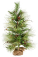 Vickerman D191430 36" Ridgeville Pine Artificial Christmas Tree, Unlit