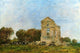 Eugene-Louis Boudin Deauville Ruins of the Chateau de Lassay Wall Decal