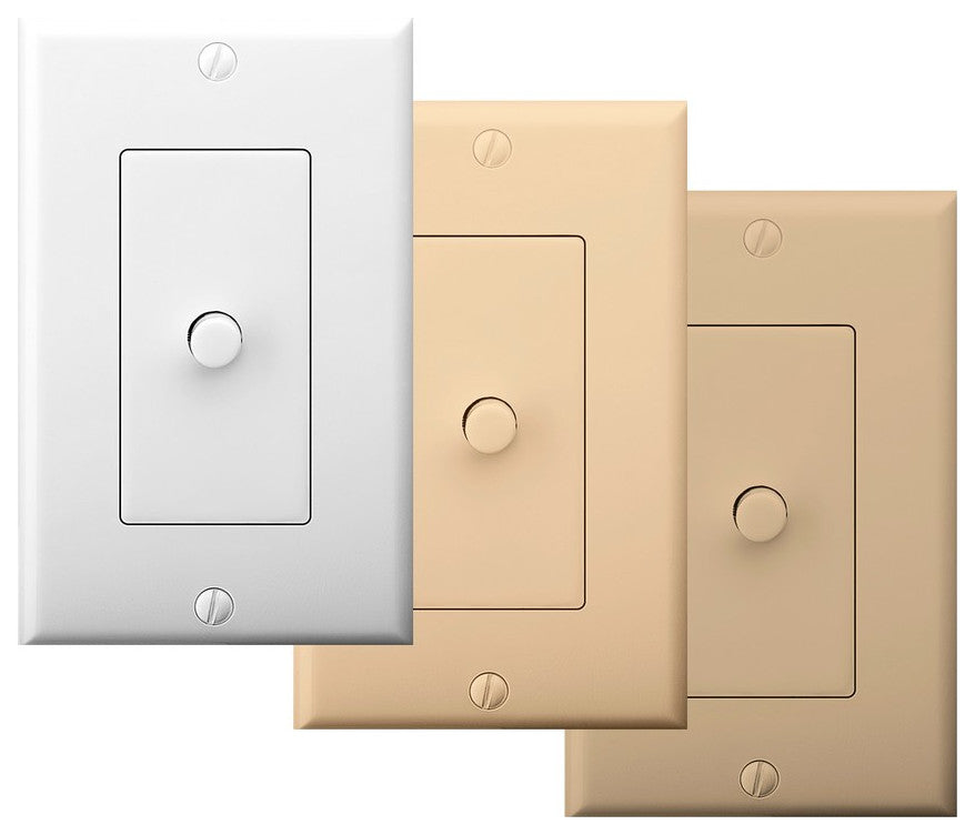 A/B In Wall Speaker Selector Button Switch Decora White