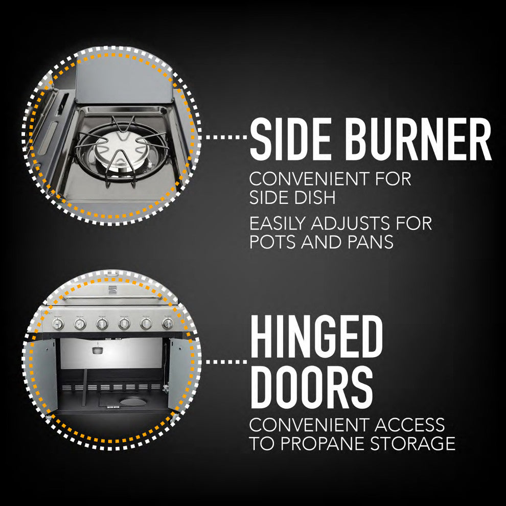 Kenmore  6 Burner with Side Burner Gas XL Grill