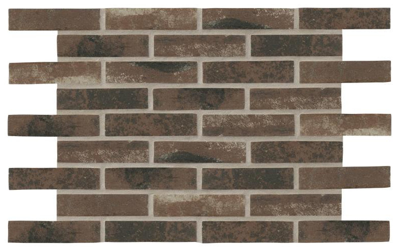 Capella Red Brick 2x10 Matte Porcelain Tile, 51.5 Sft