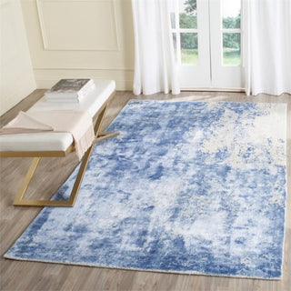 Safavieh Mirage 6' X 9' Loom Knotted Viscose Pile Rug in Dark Blue