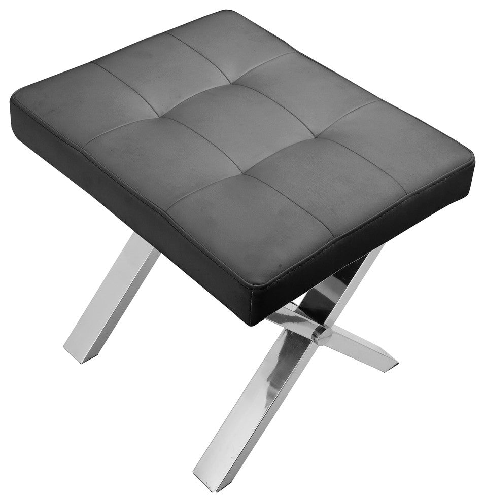 Beverly Stool, Black