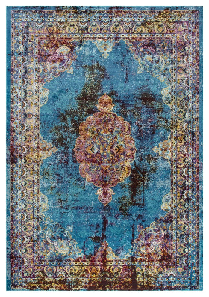 Rizzy Home Princeton Collection Rug, 7'6"x9'5"