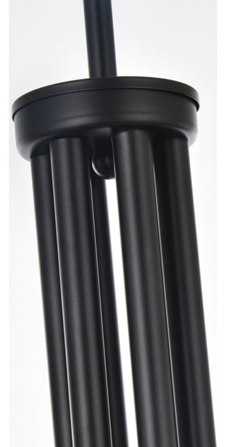 Home Living 55" Chandelier, Black