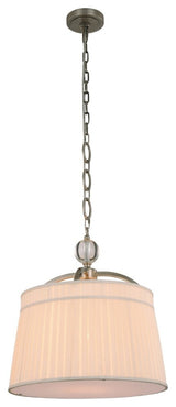 Elegant Lighting Cara Collection Pendant, Vintage Nickel