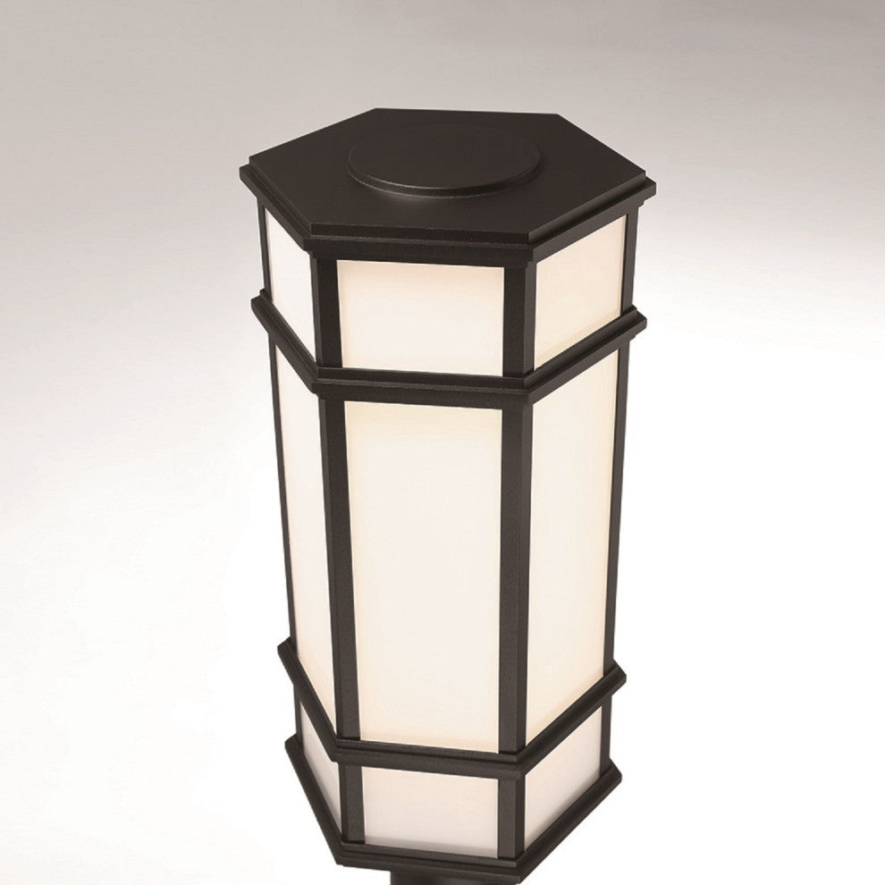 20" Outdoor Led Post-Light