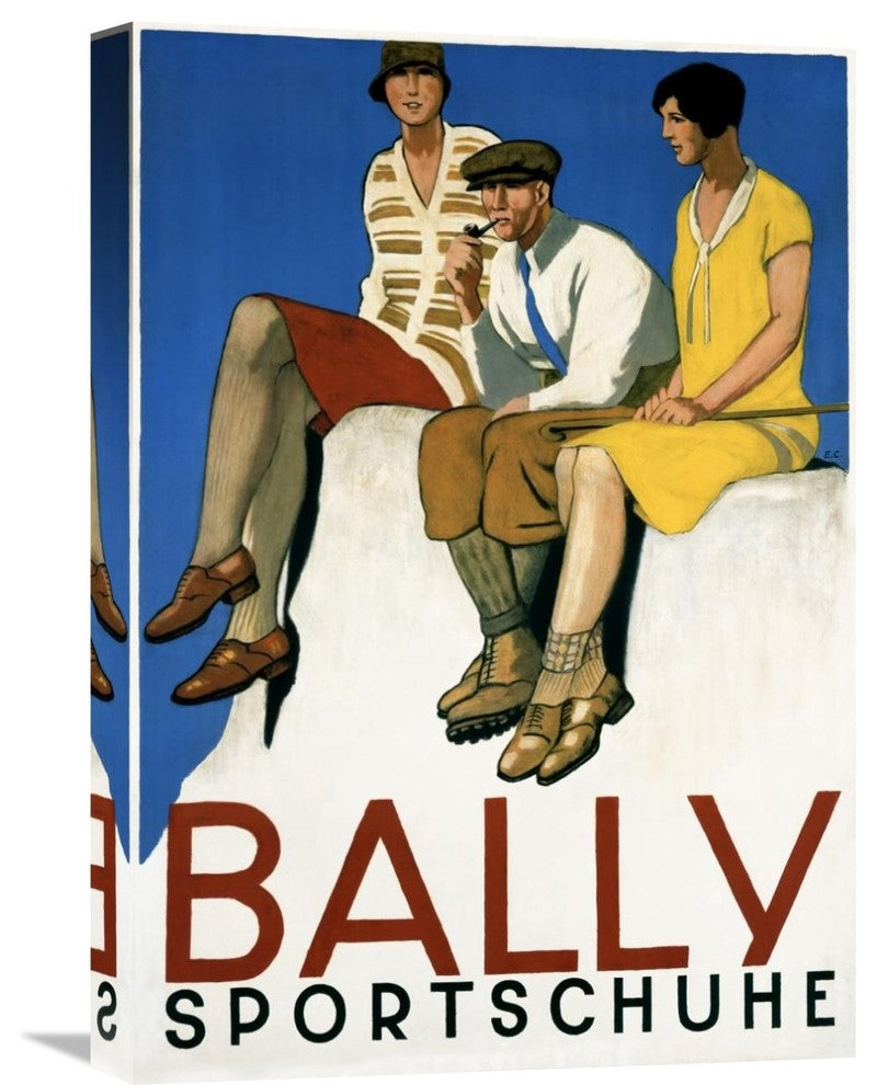 "Bally Sportschuhe" Artwork, 15"x22"