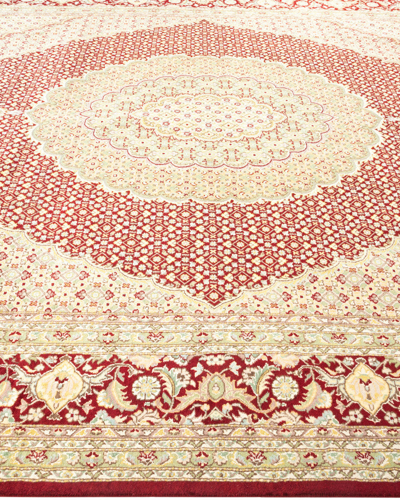 Mogul, One-of-a-Kind Hand-Knotted Area Rug Red, 8'0"x9'10"