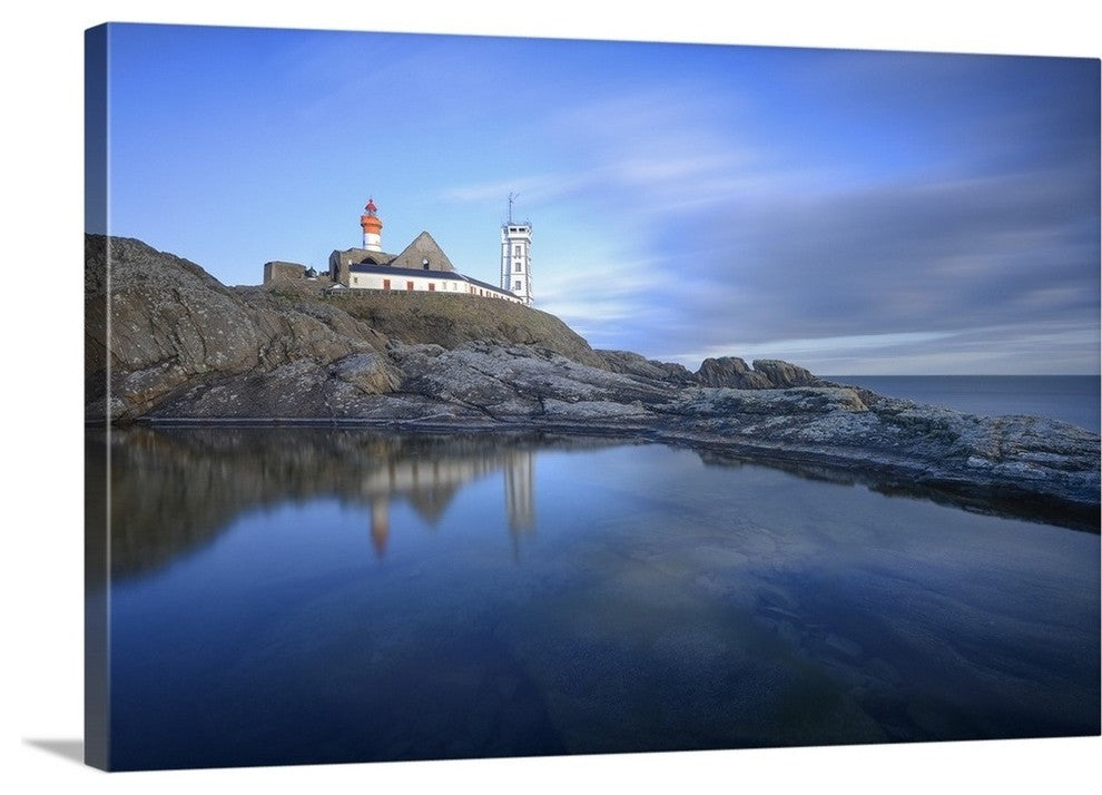 "Bretagne, Saint Mathieu III" Wrapped Canvas Art Print, 48"x32"x1.5"