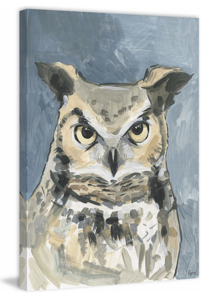 "What a Hoot" Painting Print on Wrapped Canvas, 40"x60"
