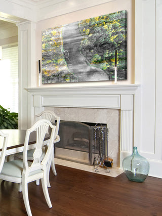 "River Run" Painting Print on Wrapped Canvas, 30"x20"