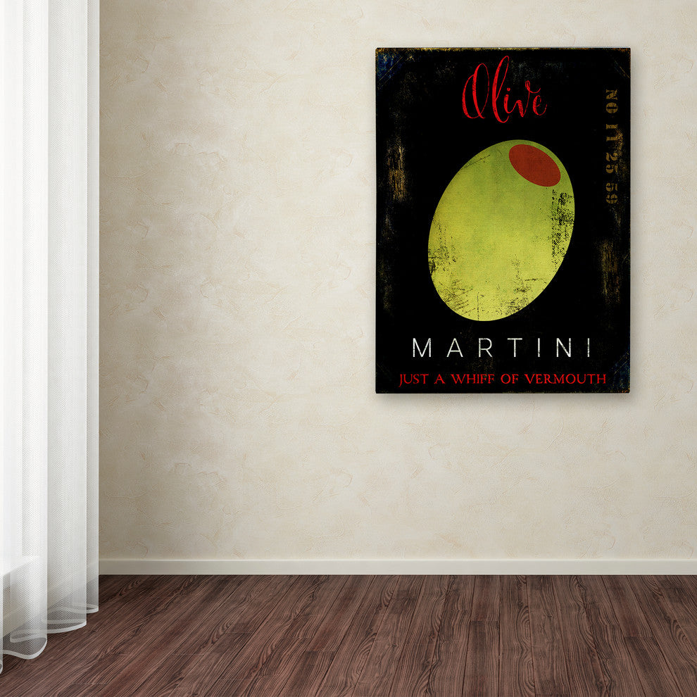 Color Bakery 'Olive Martini I' Canvas Art, 24x32