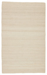Jaipur Living Hutton Natural Solid White Area Rug, 12'x15'