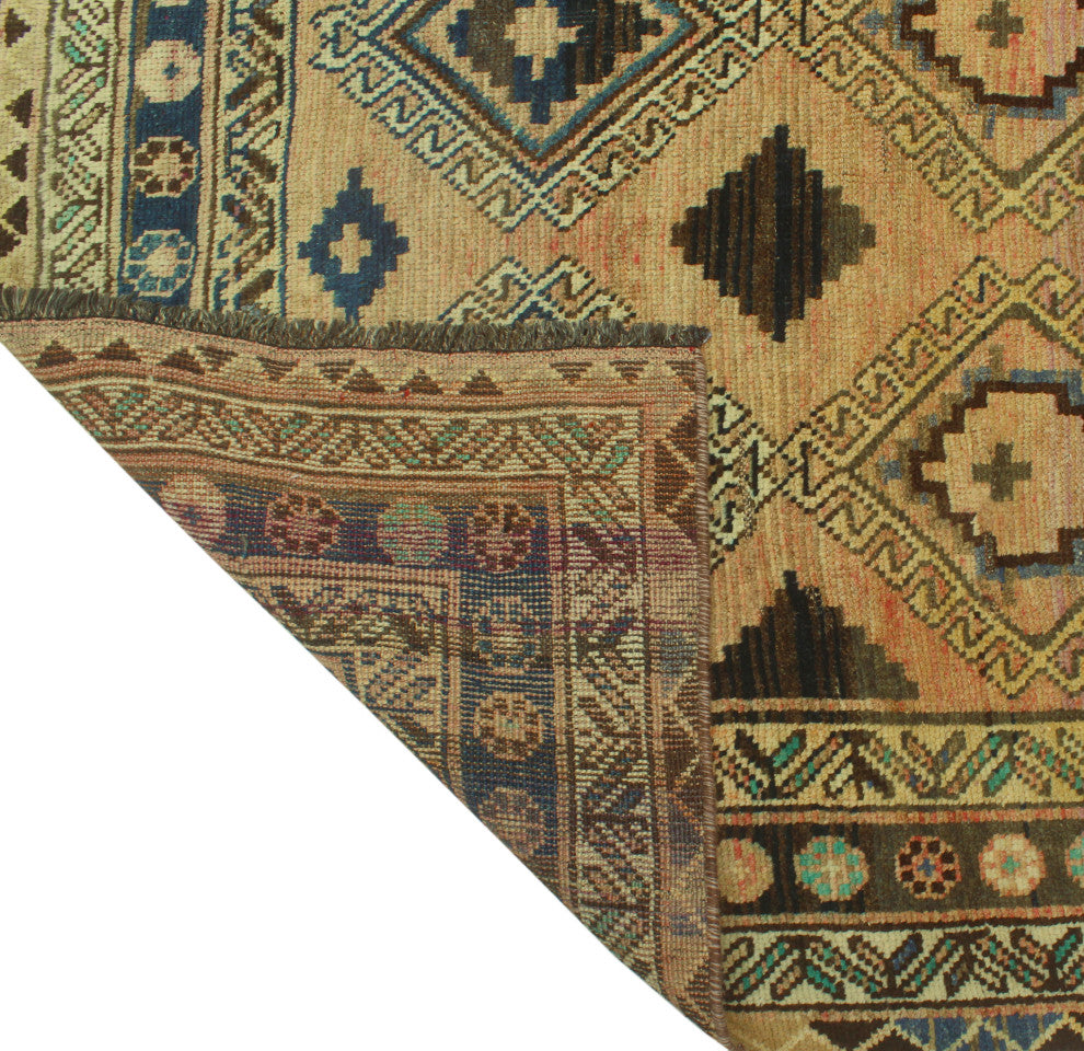 Semi-Antique Safiya Rust Runner