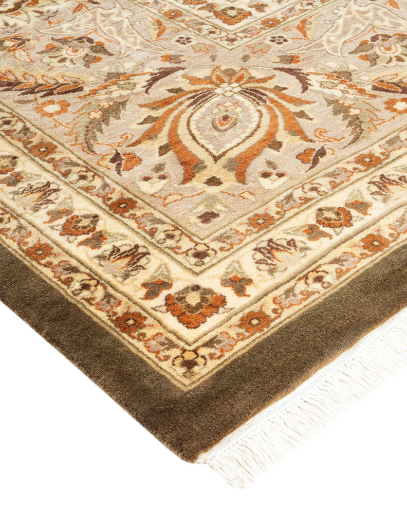 Mogul, One-of-a-Kind Hand-Knotted Area Rug Brown, 12' 1" x 15' 5"