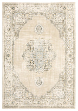 Oriental Weavers Andorra Beige/ Ivory Oriental Indoor Area Rug 5'3"X7'3"
