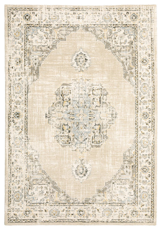 Oriental Weavers Andorra Beige/ Ivory Oriental Indoor Area Rug 5'3"X7'3"