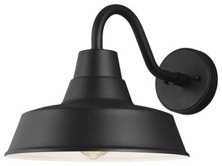 Barn Light Medium 1-Light Outdoor Wall Lantern, Black