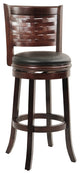 29\" Sumatra Swivel Stool, Cappuccino
