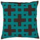 Surya Layered Blocks AR-083 20" x 20" Pillow Kit