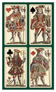"Knaves (Bauern Hochzeit Deck)" Print by Andreas Benedictus GÃŒÂ¦bl, 28"x46"