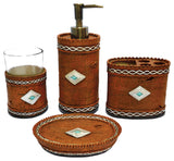 4 Piece Navajo Bathroom Set