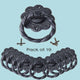 Ring Pull Cabinet or Drawer or Door Wrought Iron Black 5'' |