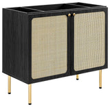 Chaucer 36" Bathroom Vanity - Black Black