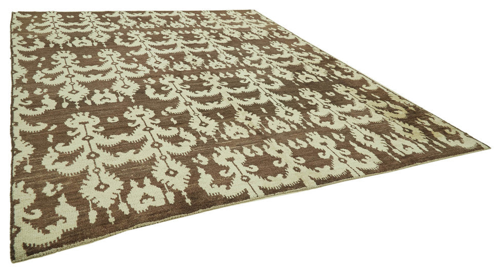 Rug N Carpet - Handmade Decorative 9' 4'' x 11' 8'' Moroccan Area Rug