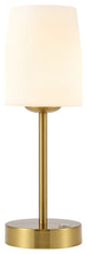 12.75" Modern Minimalist Iron Rechargeable Integrated LED Table Lamp