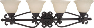Maxim Manor 4-Light Bath Vanity in Oil Rubbed Bronze - 12214FIOI