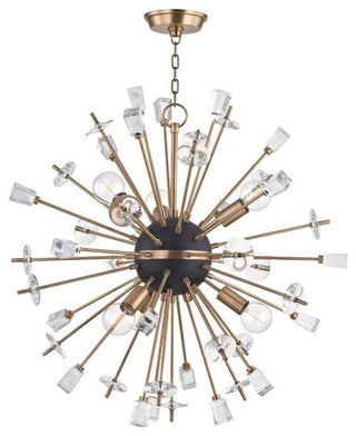 Liberty 6-Light Chandelier, Finish: Aged Brass