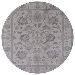 Ahgly Company Indoor Round Mid-Century Modern Area Rugs, 7' Round