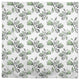 Watercolor Floral Blossoms Green 2 58x58 Tablecloth