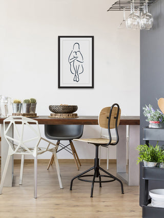 "Engulfed" Framed Painting Print, 24"x36"