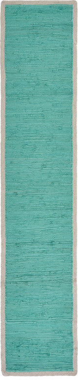 Bordered Turquoise Table Top Set, 1'4" X 6'8"