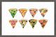 "Pizza Styles" Framed Painting Print, 18"x12"