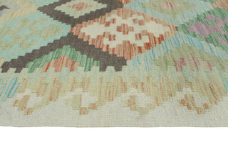 Sun Faded Flatweave Muhaimin Rust/Ivory Rug, 4'9x6'7