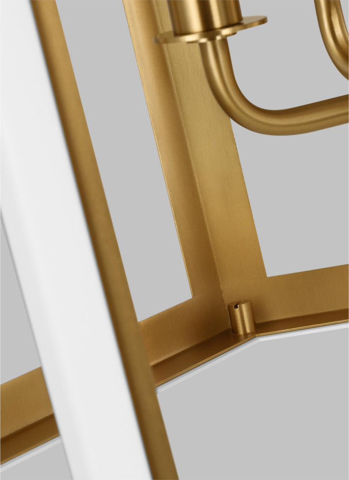 Curt Medium Lantern, Matte White