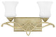 Hinkley Brooke Bath 2-Light Vanity, Silver Leaf