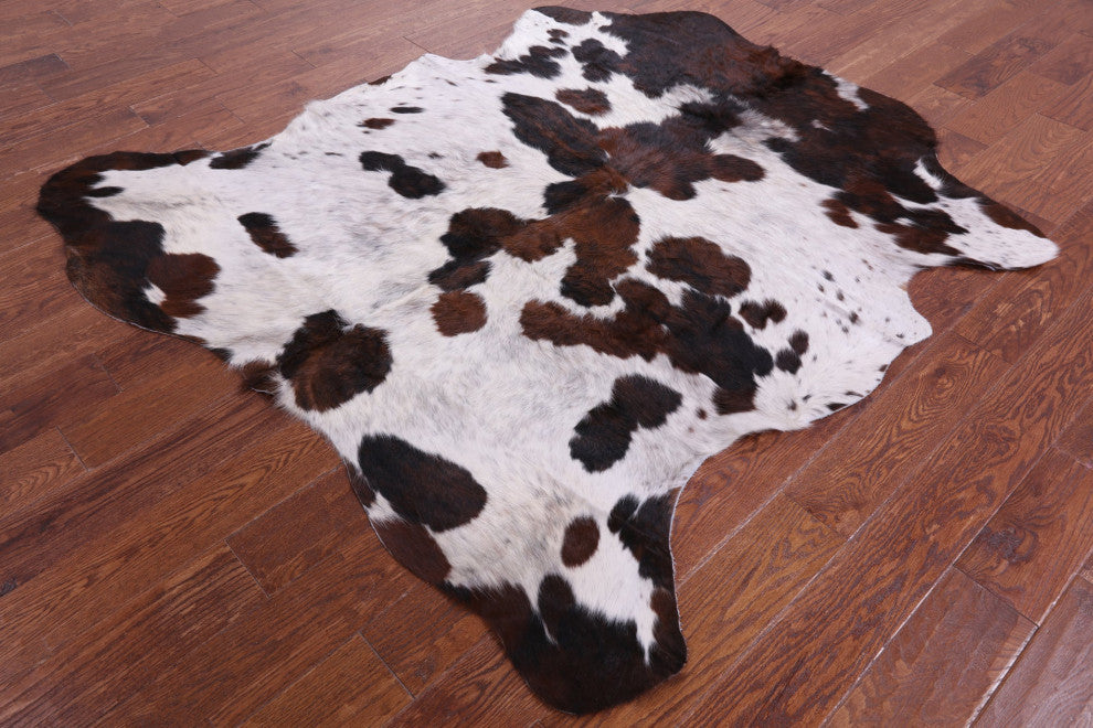 Natural Cowhide Rug 6' 0" X 5' 7" C1972
